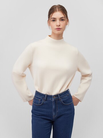 Mavi Sweater in Beige: front