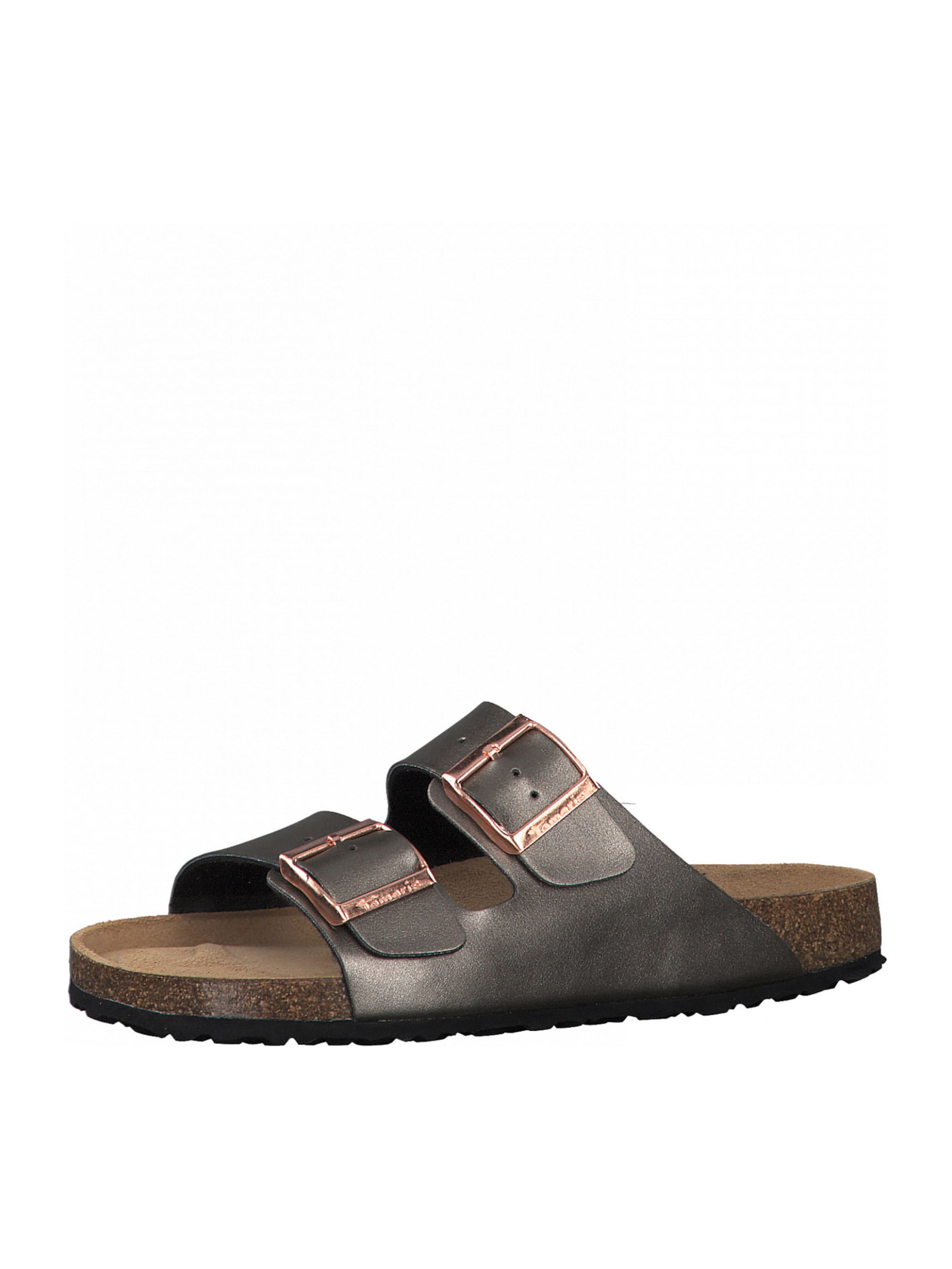 Mule Tamaris en gris : devant