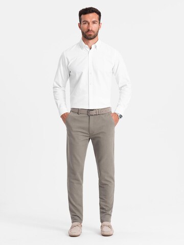 Ombre Slimfit Broek in Beige