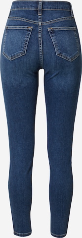 TOPSHOP Skinny Džínsy 'Jamie' - Modrá