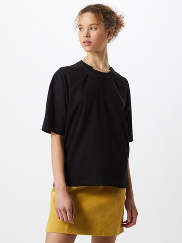 melns Urban Classics "Oversize" stila krekls: no priekšpuses