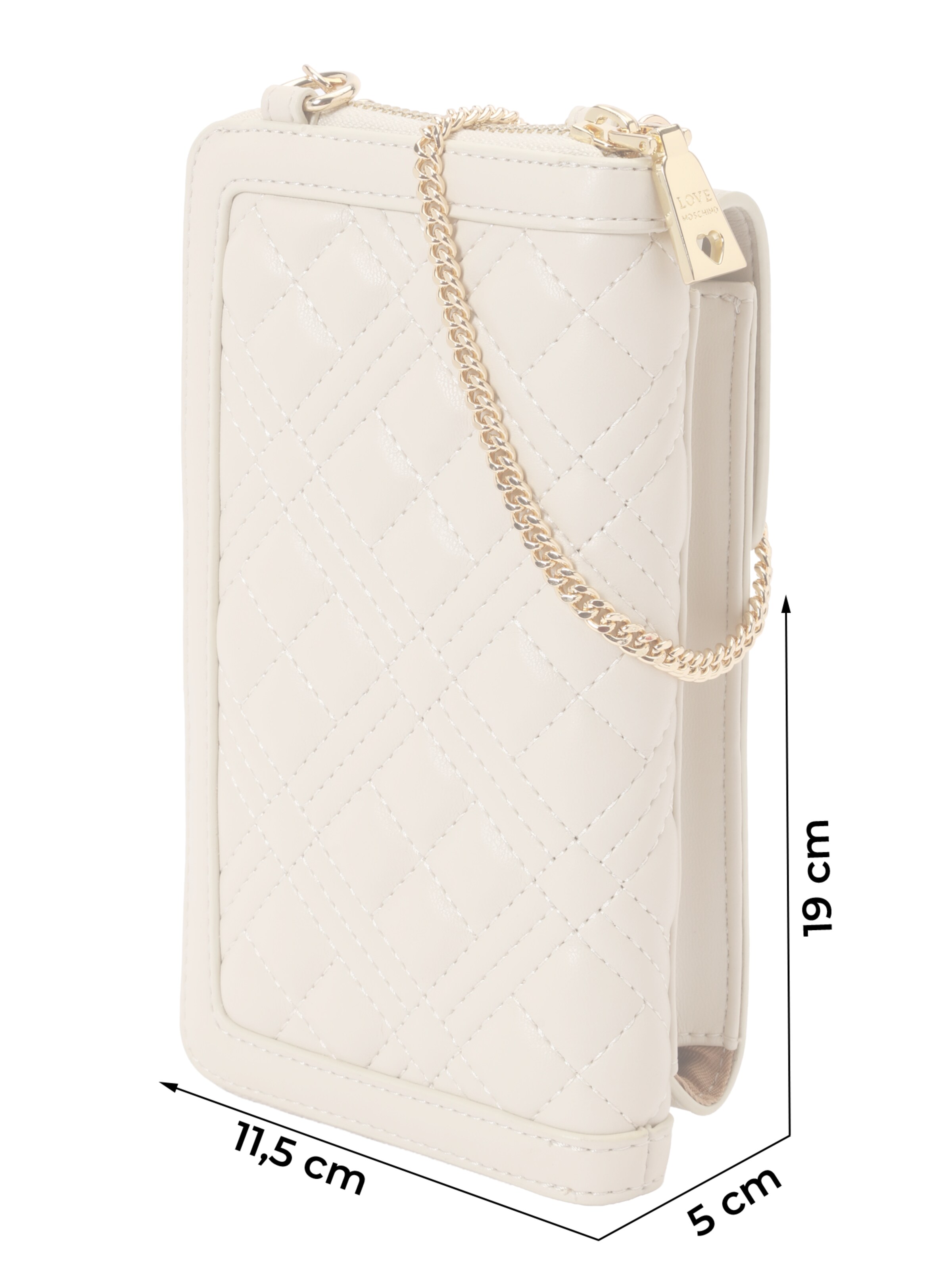 Porte-monnaies Love Moschino en beige