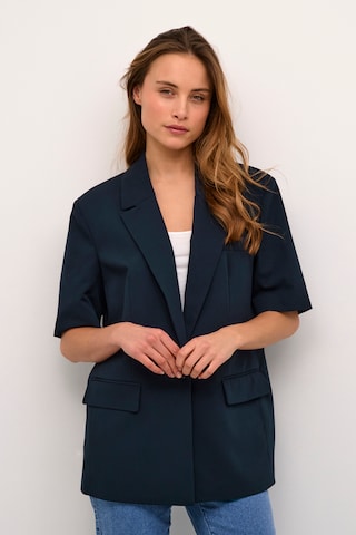 Blazer 'Sakura' Kaffe en bleu : devant