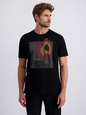 PIERRE CARDIN Shirt in Black: front