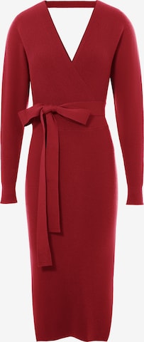 Imily BelaPletena haljina - crvena boja: prednji dio