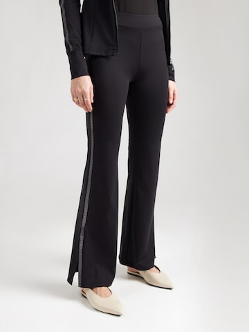 MICHAEL Michael Kors Rozkloszowany krój Spodnie w kolorze czarny: przód