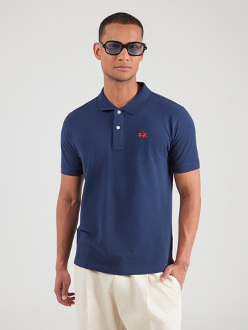 La Martina Shirt in Blue: front