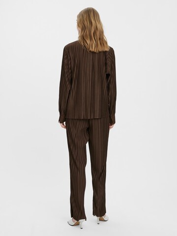 VERO MODA Blouse 'Sutton' in Brown