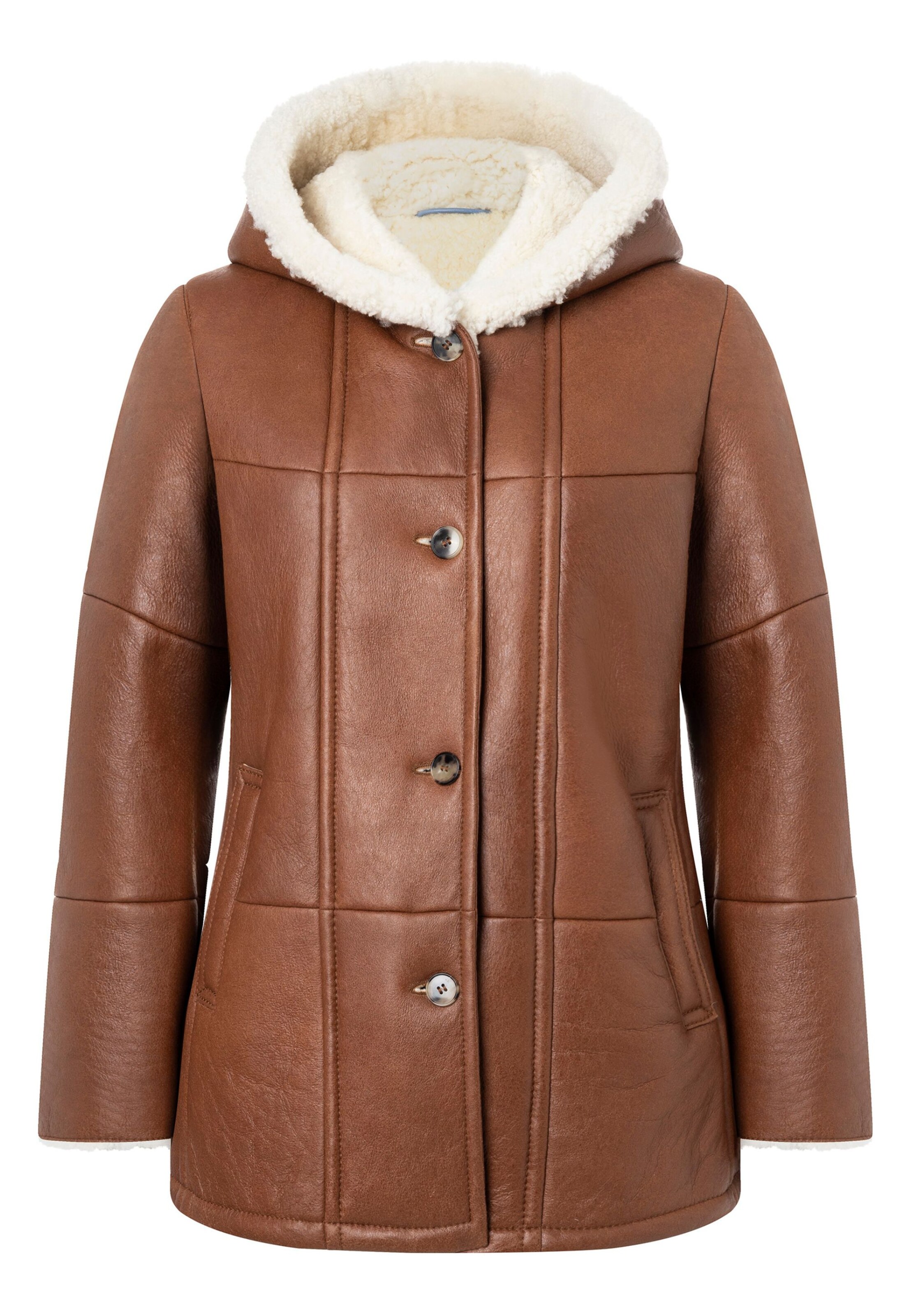 Valcuer 1887 Between-Season Jacket 'Vivi VC' in Brown: front