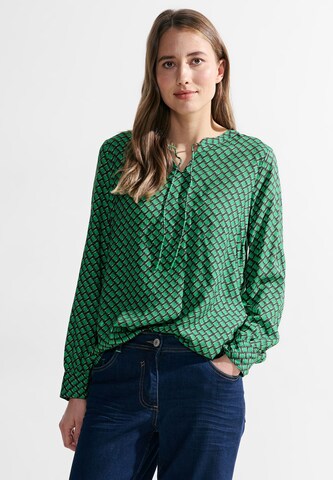 CECIL Blouse in Green: front