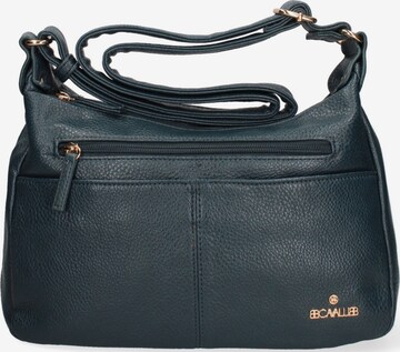 Borsa a spalla 'Borsa a Tracolla Donna Ecopelle con Zip e Tasche Multiple - B Cavalli' di B. Cavalli in blu: frontale