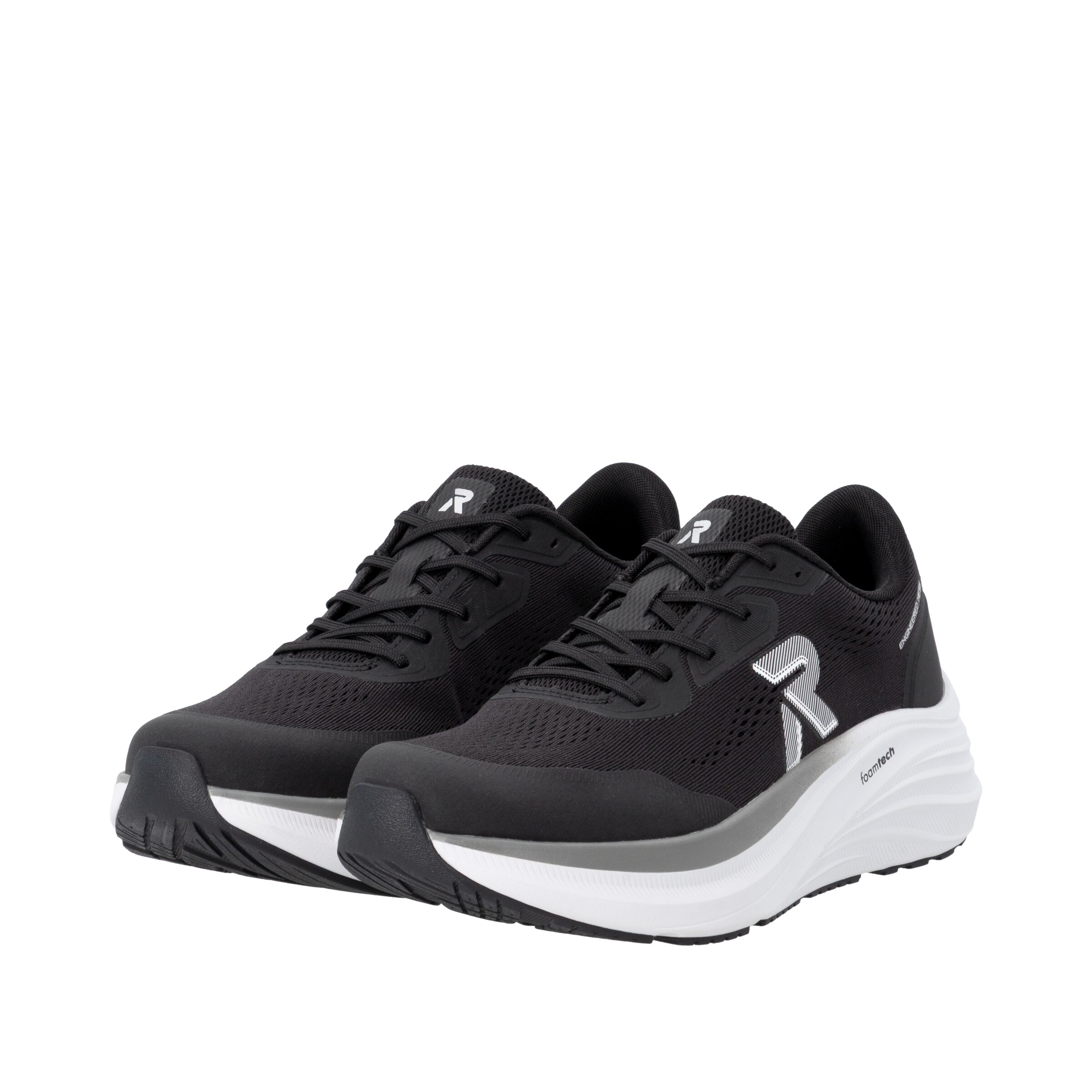 Baskets basses Rieker Sport en noir