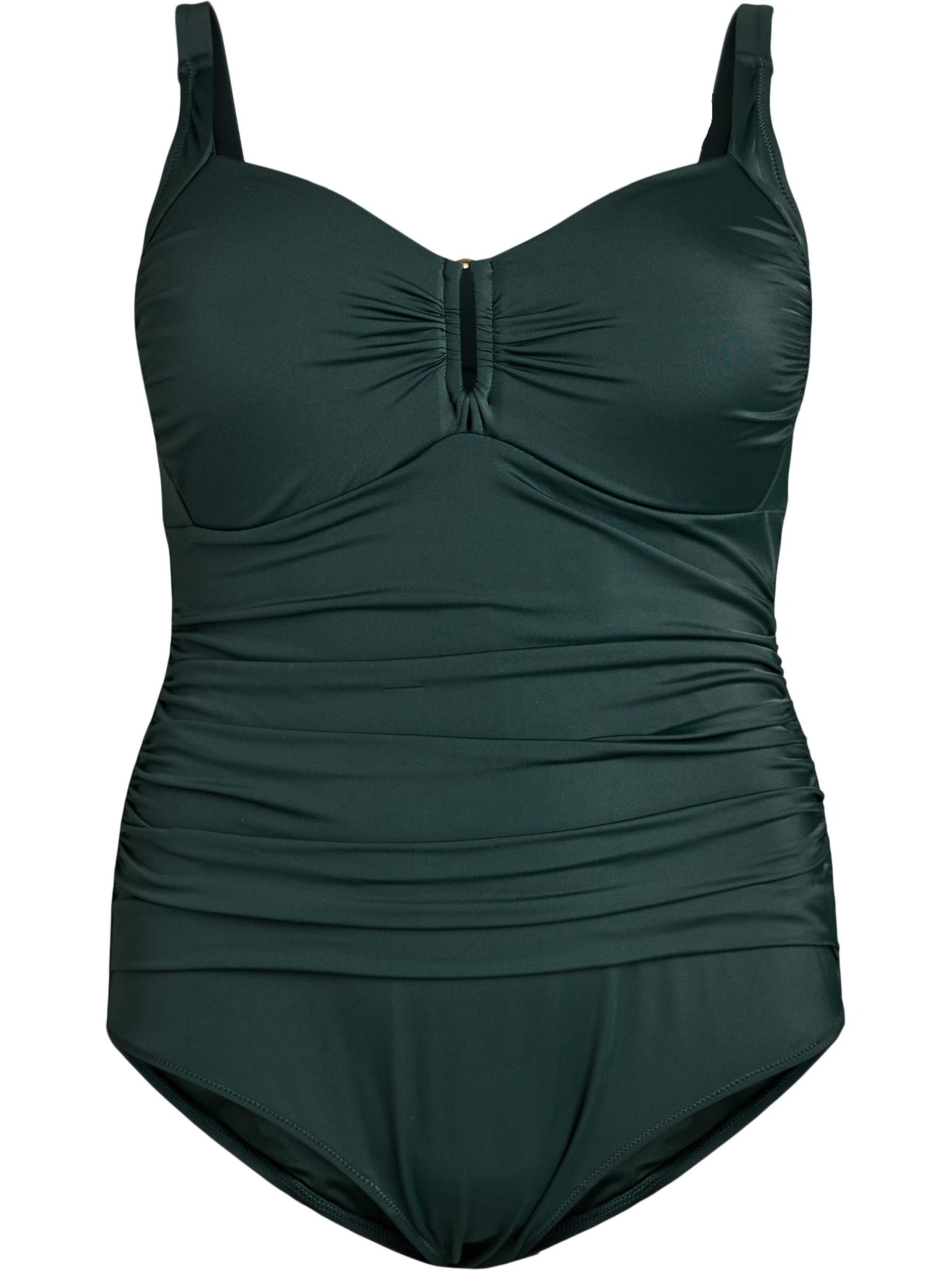 Swim by Zizzi Купальник 'Stilde' в Зеленый: спереди
