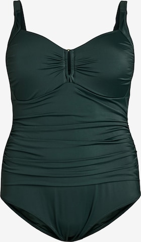 žalia Swim by Zizzi Maudymosi kostiumėlis 'Stilde': priekis