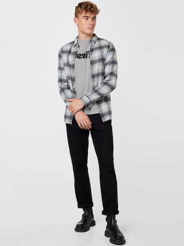 LEVI'S ®Majica 'SS Relaxed Fit Tee' - siva boja