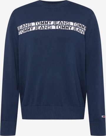 Pullover di Tommy Jeans in blu: frontale