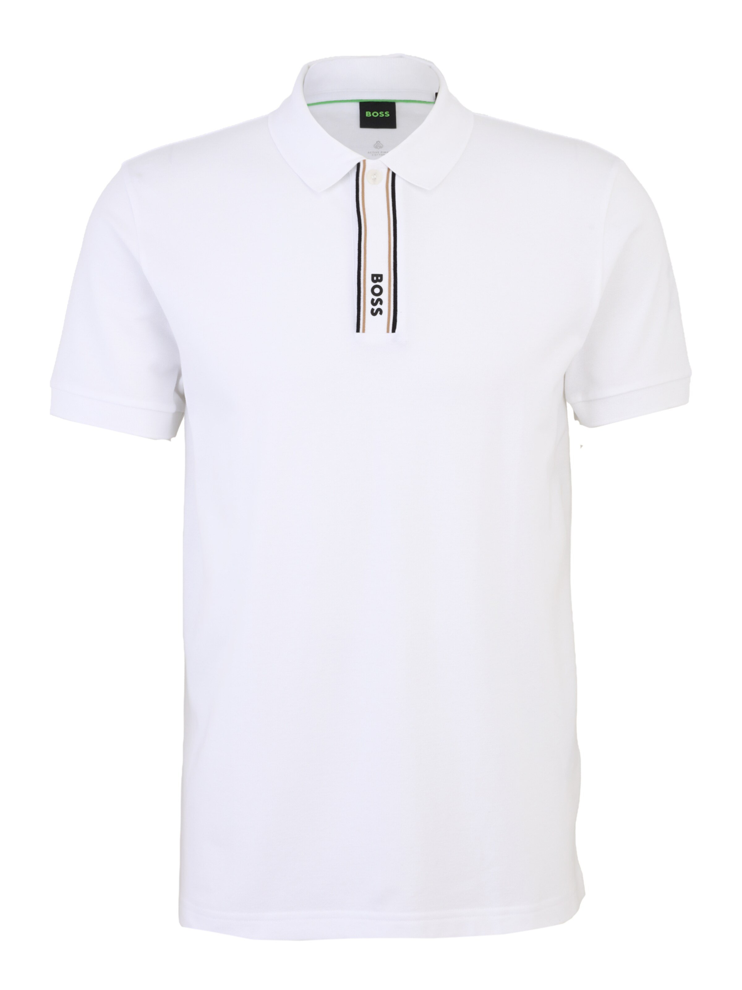 BOSS - Camiseta funcional 'Paddy' en blanco: frente