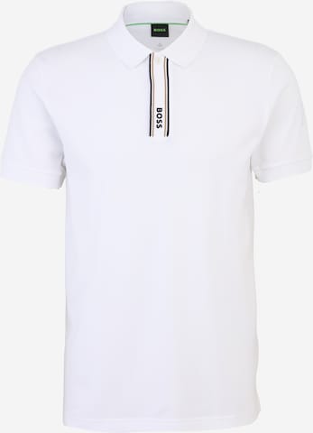 balta BOSS Sportiniai marškinėliai 'Paddy': priekis