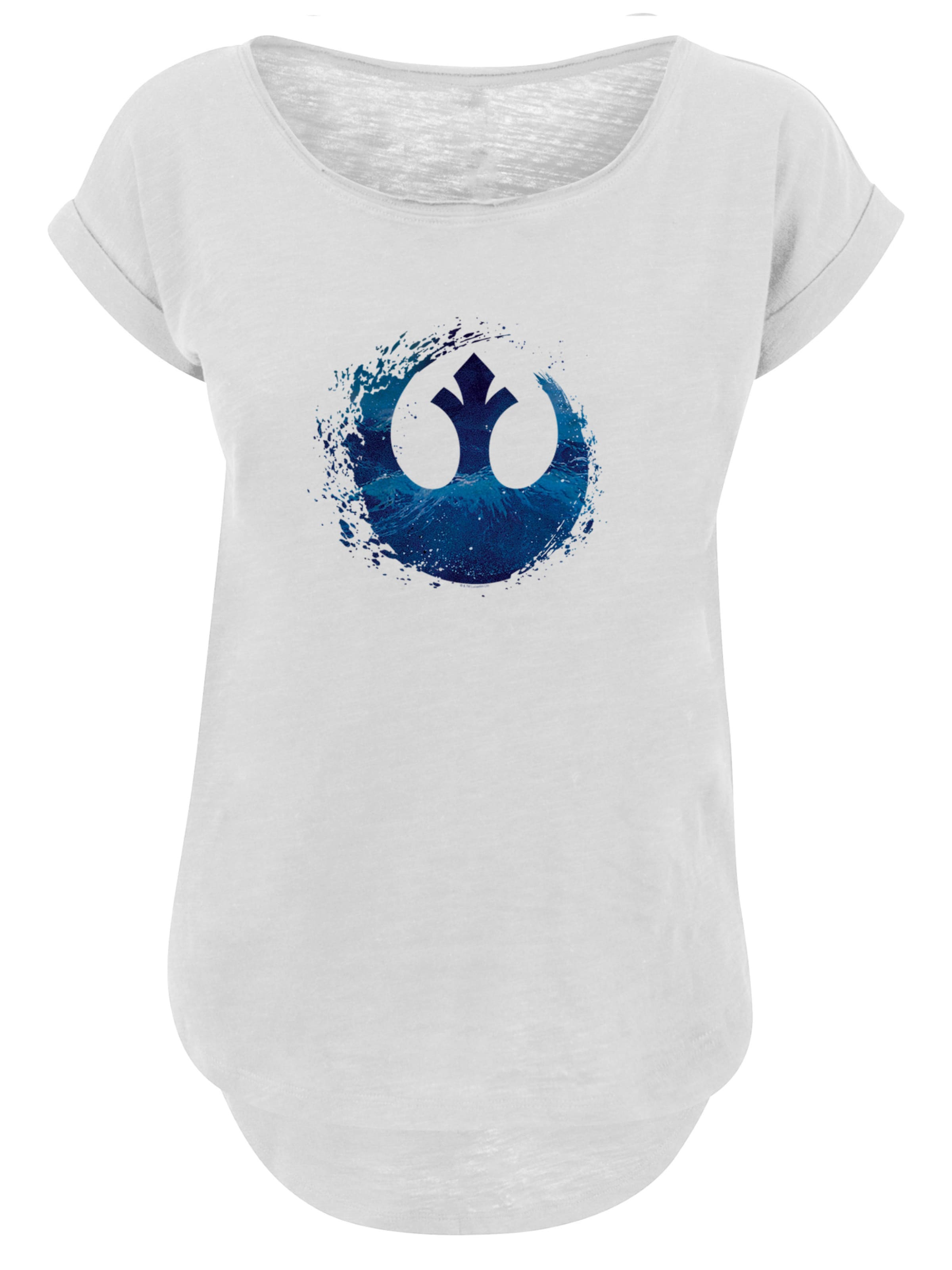 F4NT4STIC T-Shirt 'Star Wars ' in Weiß: Vorderseite