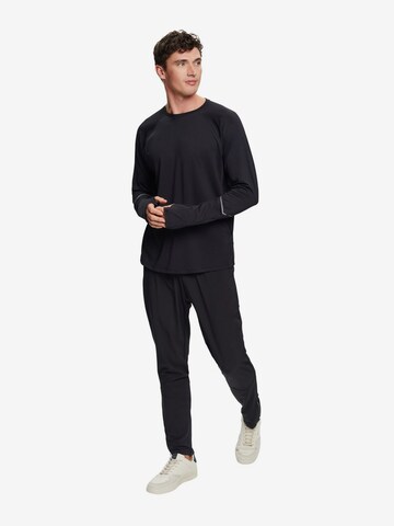 ESPRIT Functioneel shirt in Zwart