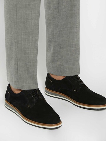 Dune LONDON Schnürschuh 'Blaksley' in Schwarz