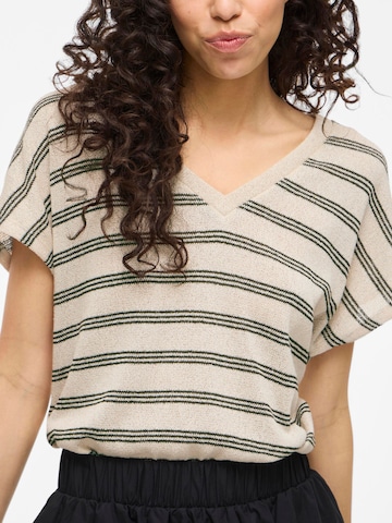 T-shirt 'VIHERMINA' VILA en beige : devant