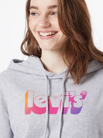 LEVI'S ® Majica 'Graphic Standard Hoodie' | siva barva