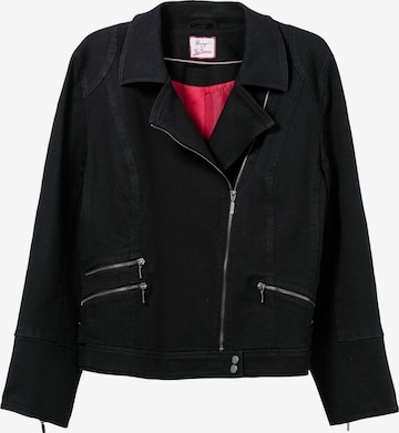 sheego by Joe Browns Between-Season Jacket in Black: front