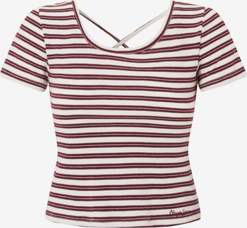 Pepe Jeans Top 'BABETTE' in Weiß: predná strana