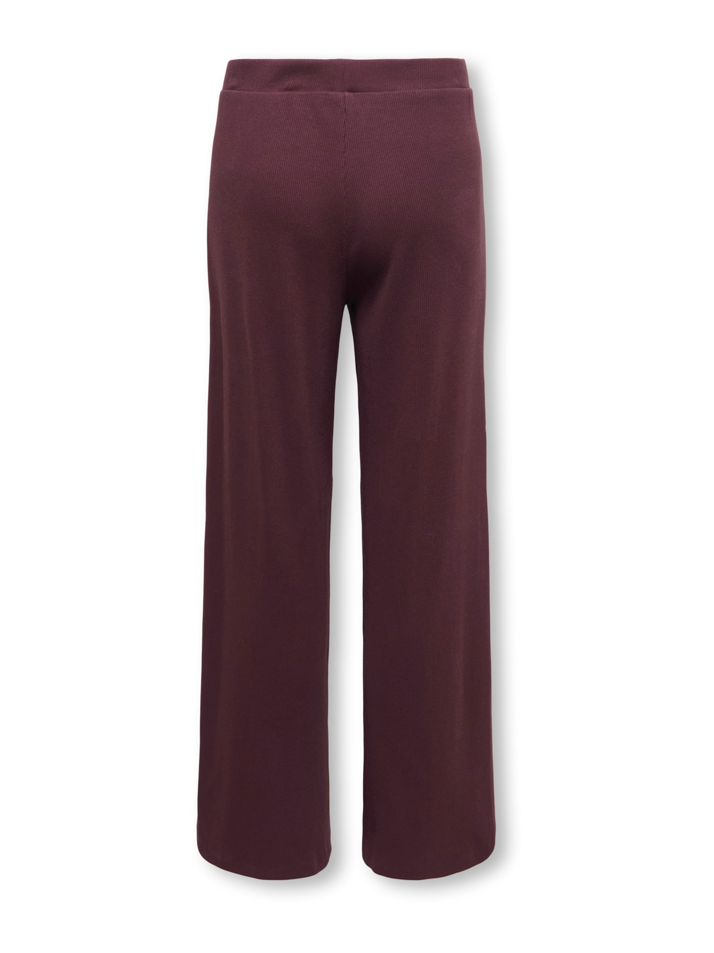 ONLY GIRLS Wide leg Broek 'KOGLISA' in Bruin
