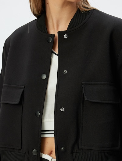 Koton Übergangsjacke in schwarz, Produktansicht