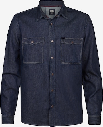 mėlyna Petrol Industries Standartinis modelis Marškiniai 'Cody': priekis