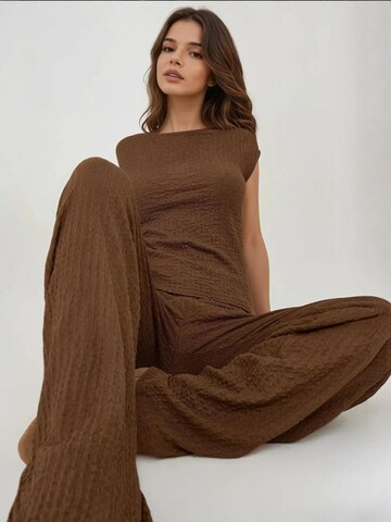 Hiccup Wide Leg Hose 'Hose'‌‌ in Braun