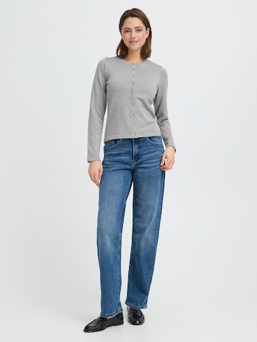 ICHI Strickjacke 'IHLULS' in Grau