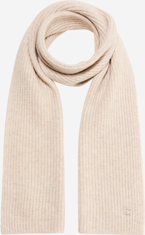 COMMA Scarf in Beige: front