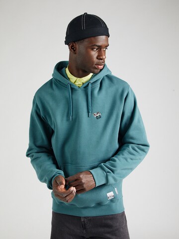 Iriedaily Sweatshirt 'Irietape' in Green: front