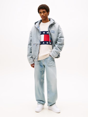 Tommy Jeans Демисезонная куртка в Синий