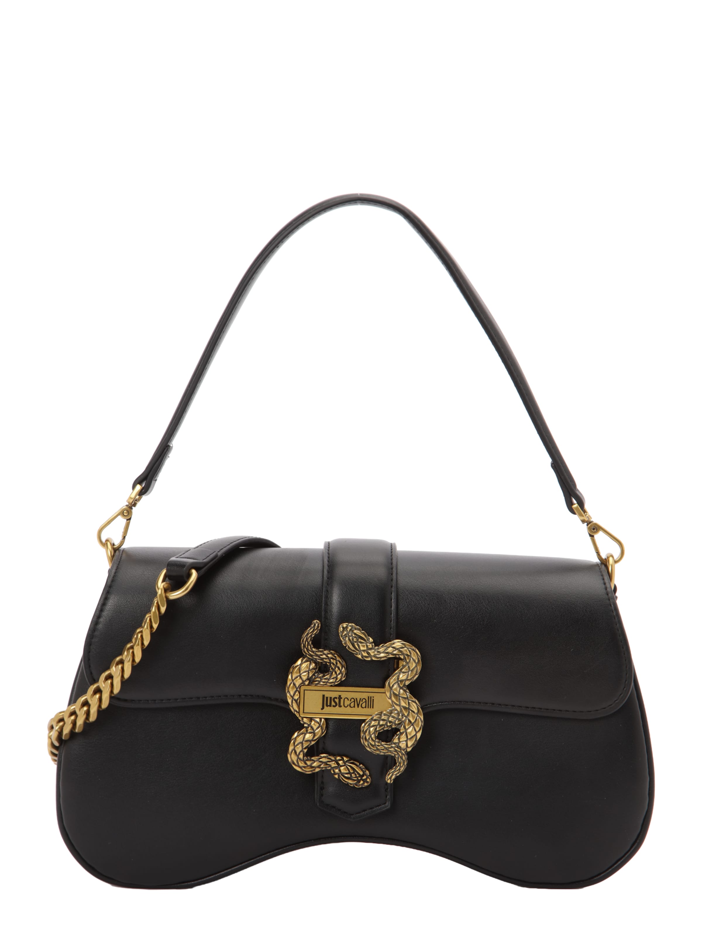 Just Cavalli Shoulder bag in Black: front