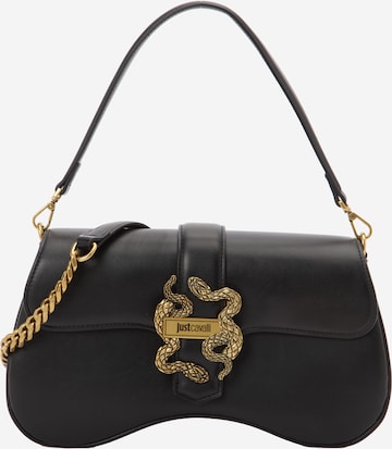 Just Cavalli Наплечная сумка в Черный: спереди