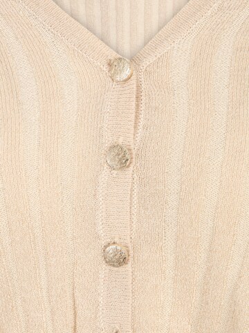 OBJECT Petite Knit cardigan 'LUNA' in Beige