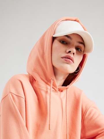 Sweat-shirt QS en orange