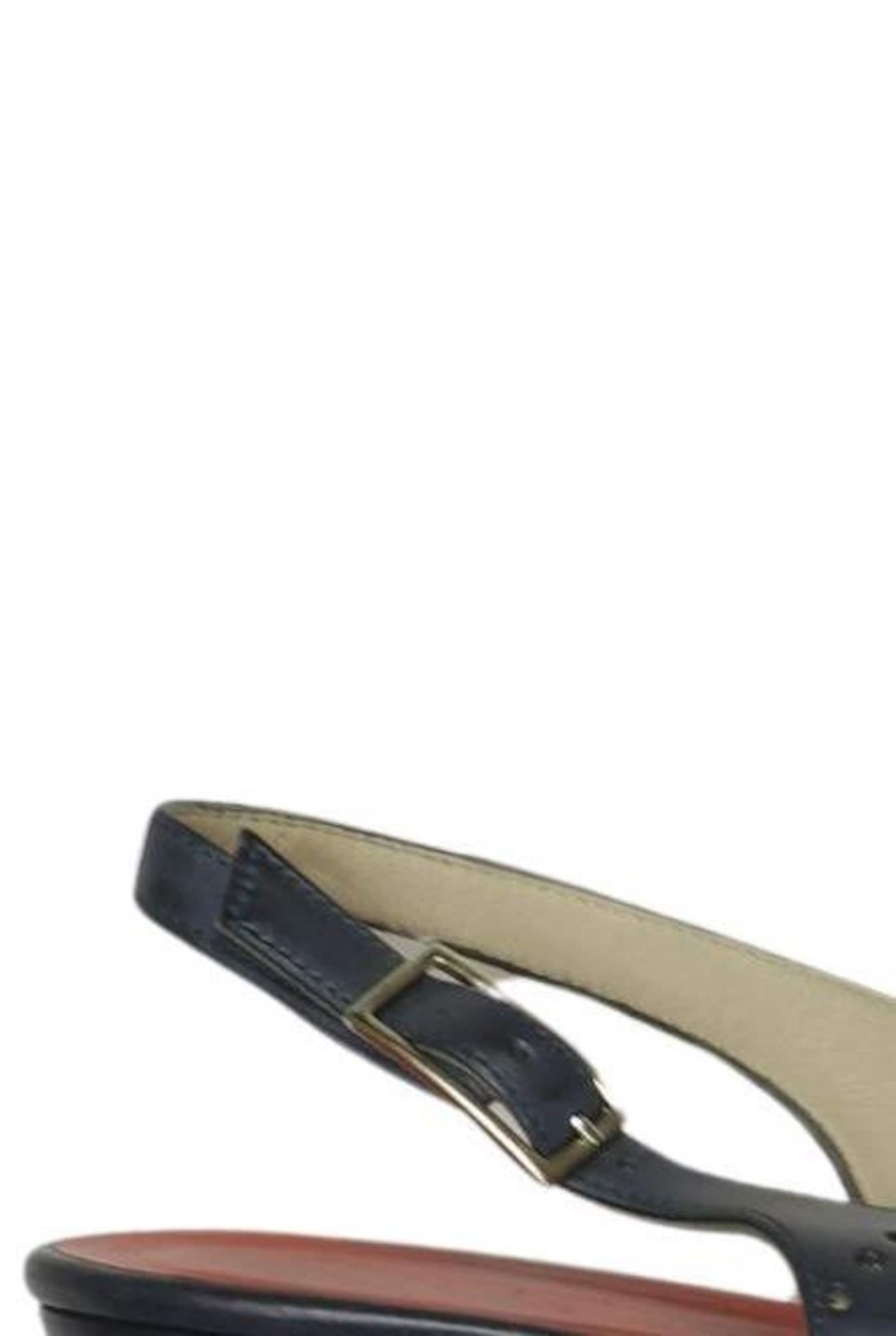 PAS DE ROUGE Sandals & High-Heeled Sandals in 39,5 in Blue