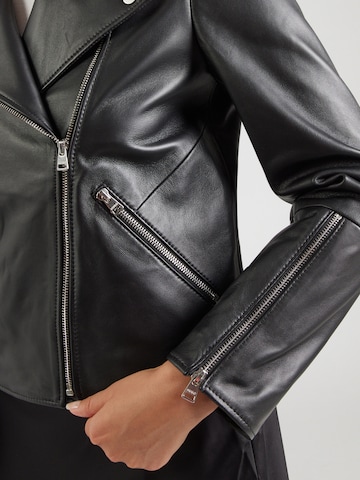 HUGO Between-season jacket 'Lujana' in Black