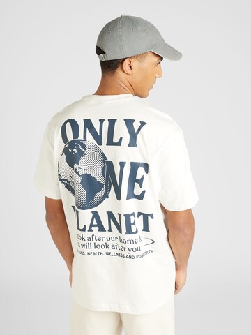 Only & Sons - Camiseta 'LAYNE' en blanco: frente