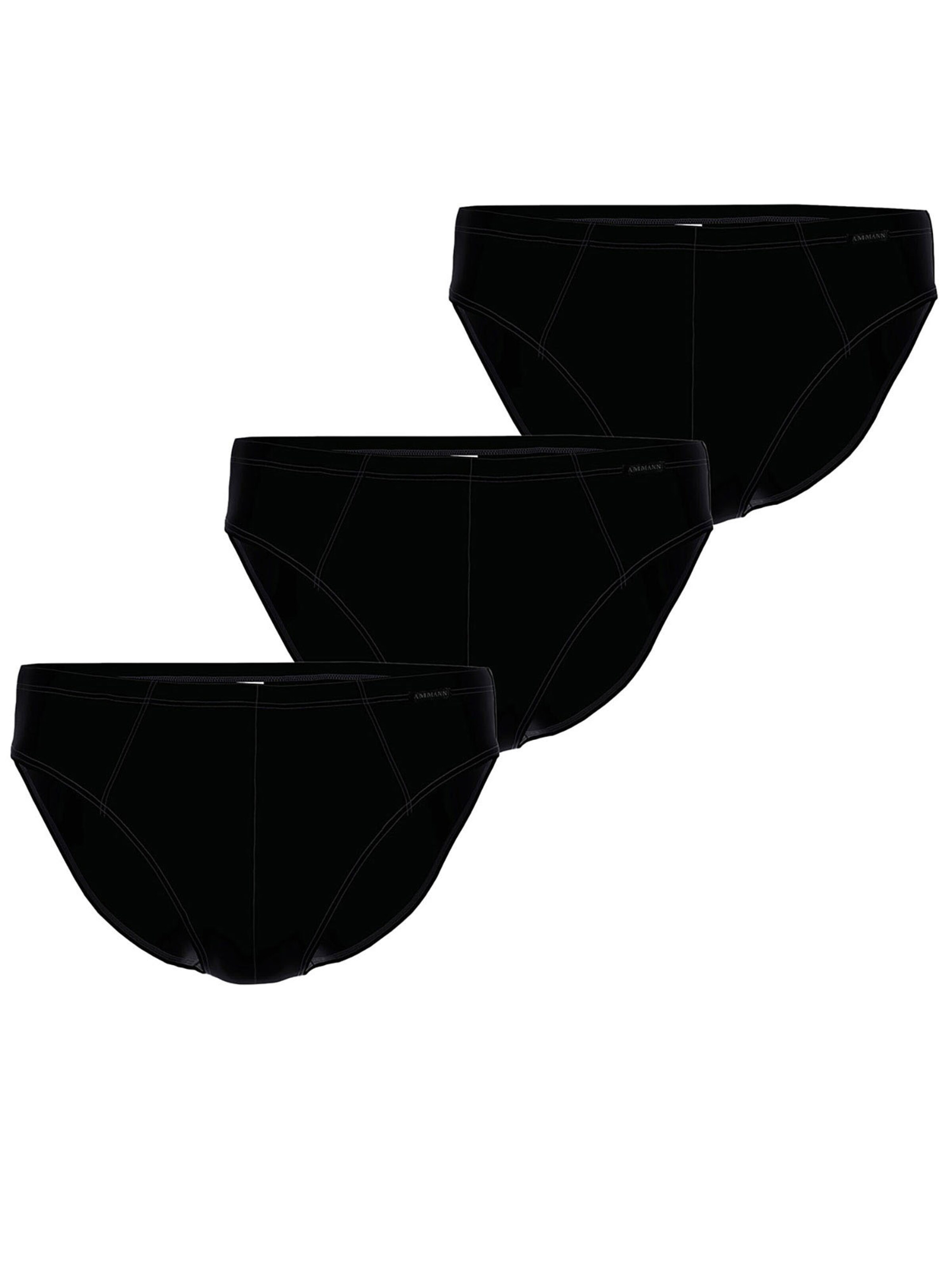 Ammann Panty 'Micro Modal' in Black: front