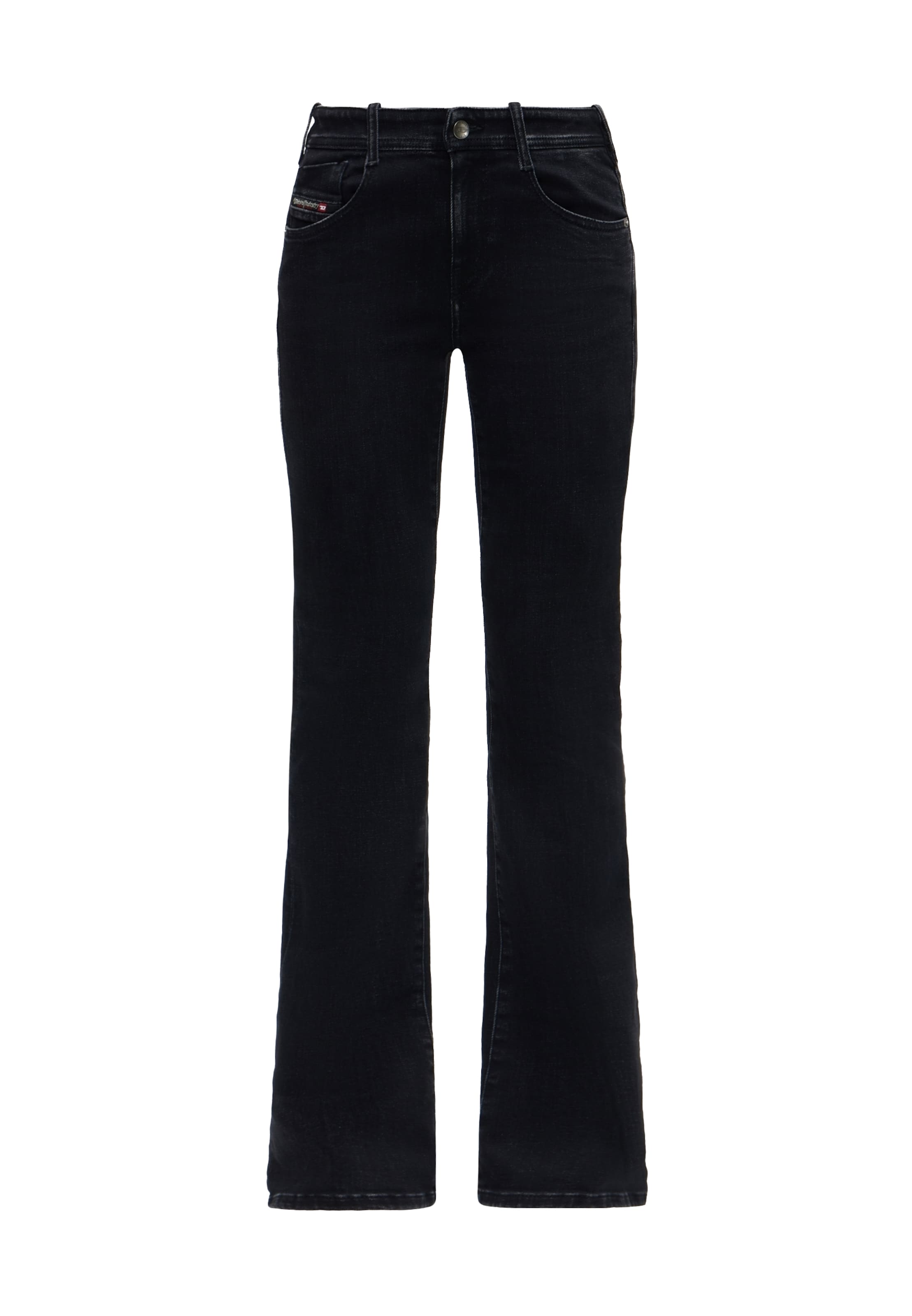 DIESEL - Bootcut Vaquero '1969 D-EBBEY-T' en negro: frente