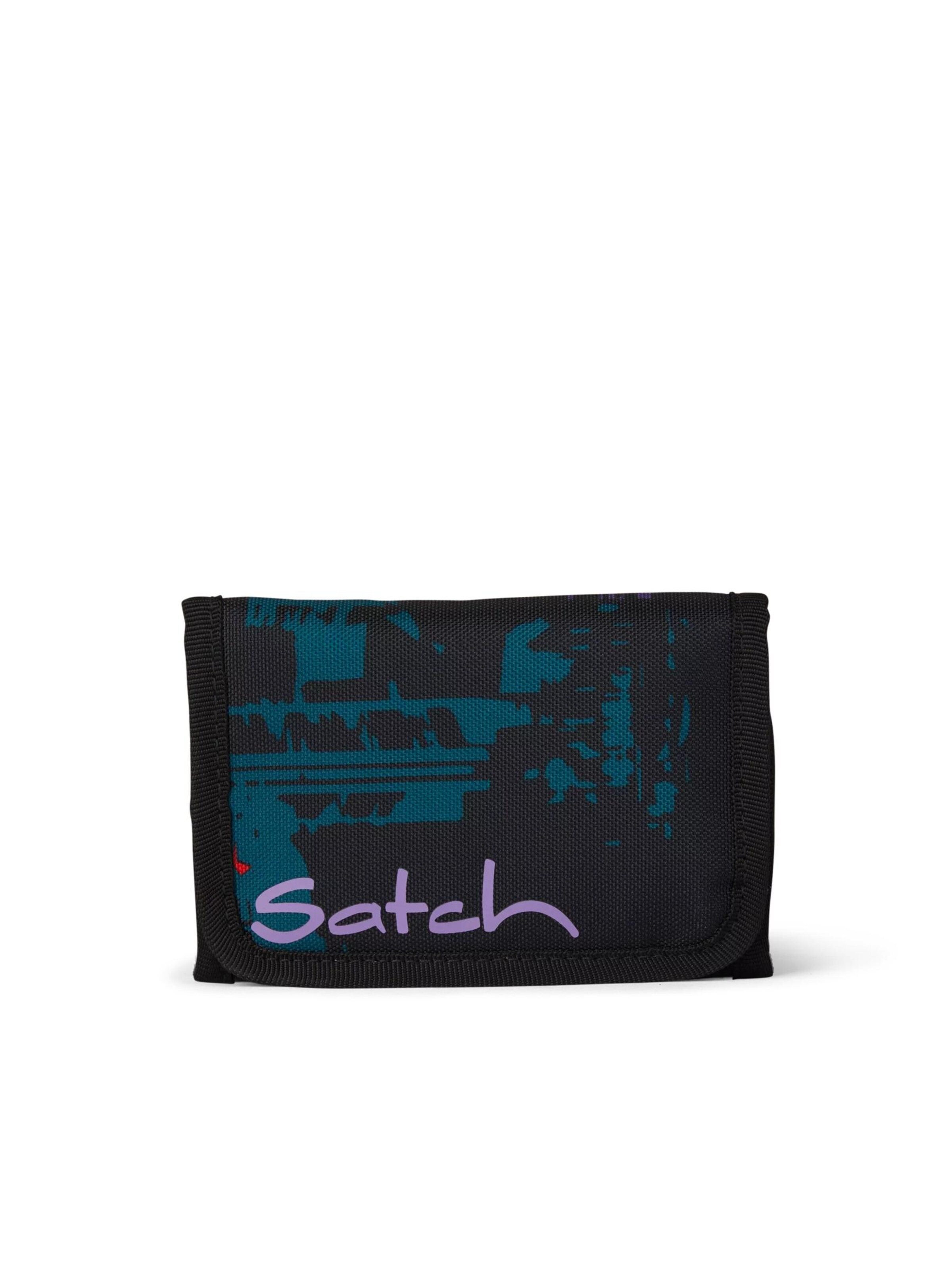 Satch Wallet 'Portemonnaie Geldbeutel' in Black: front