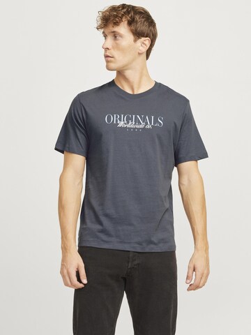 JACK & JONES Shirt in Grijs: voorkant