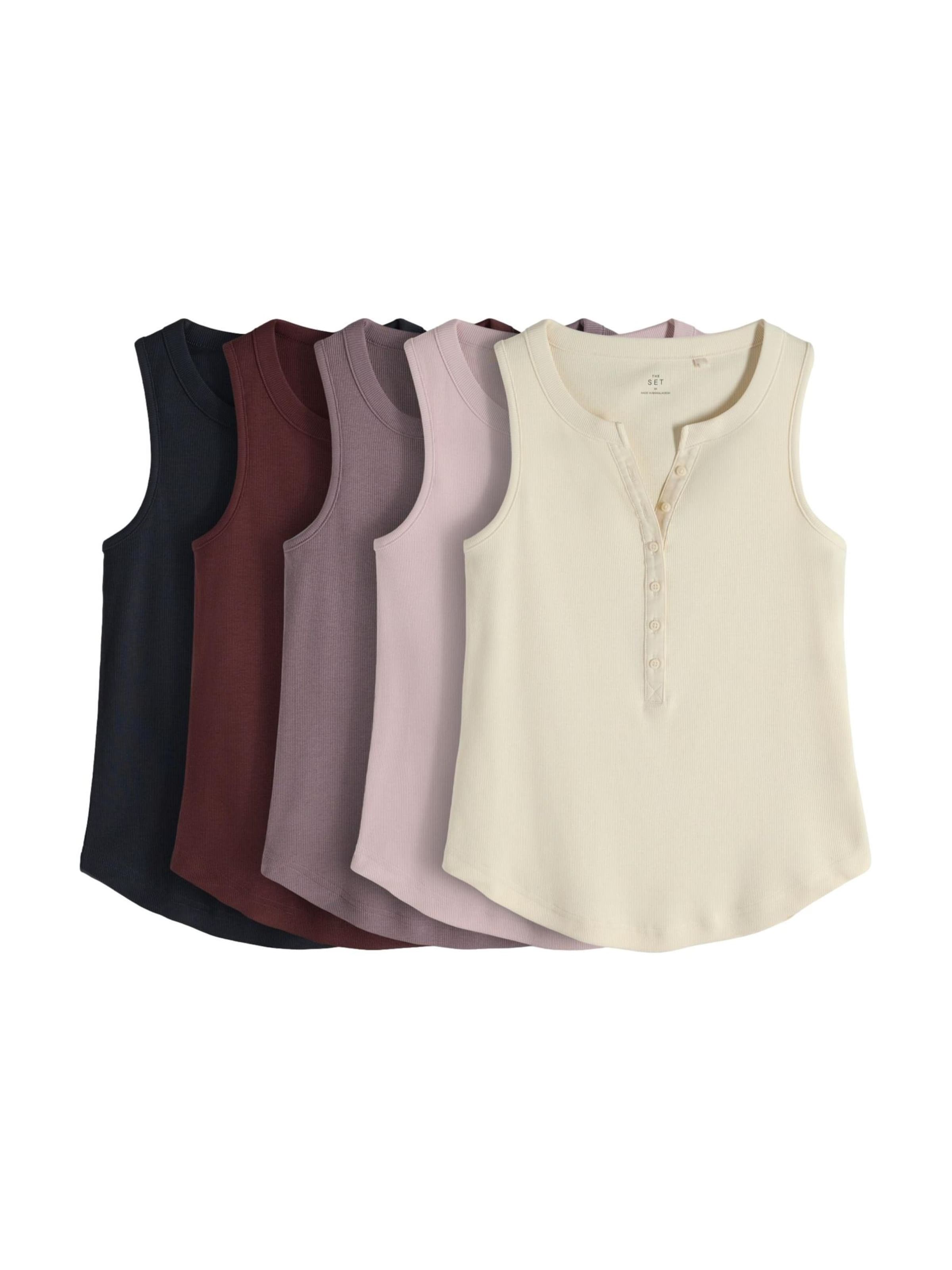 The Set Топ в Бежевый: спереди