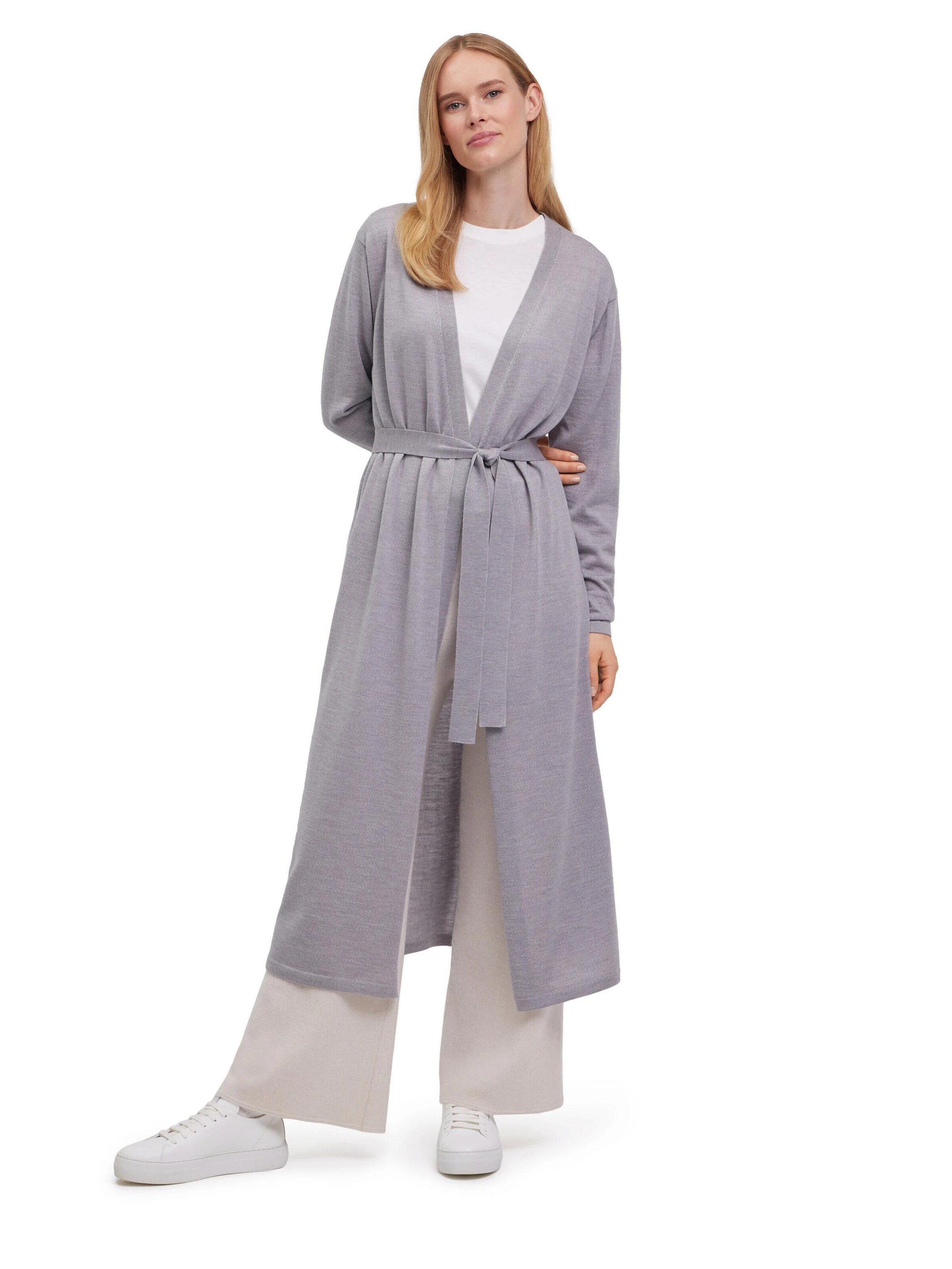 FALKE Strickjacke‌‌‌‌‌‌‌‌ in Grau: Vorderseite